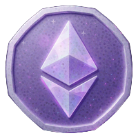 Ethereum Zahlungsmethode Icon f&uuml;r Krypto-Zahlungen im Lizaro Online Casino